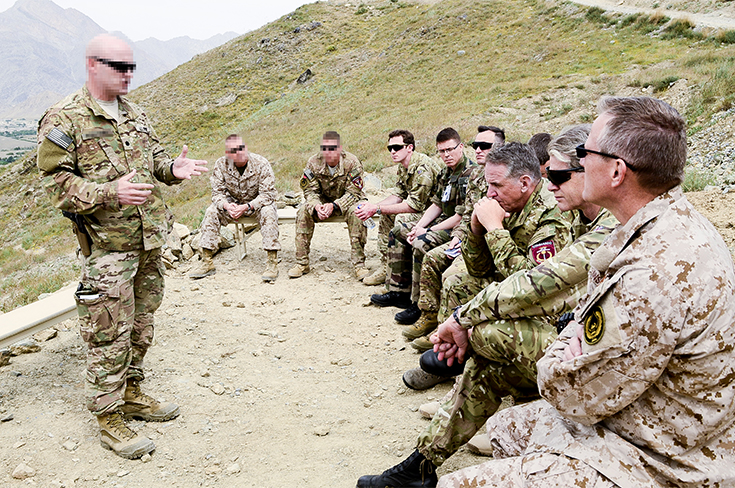 007 Tím SOAG navštívil zástupca veliteľsva NATO SHAPE